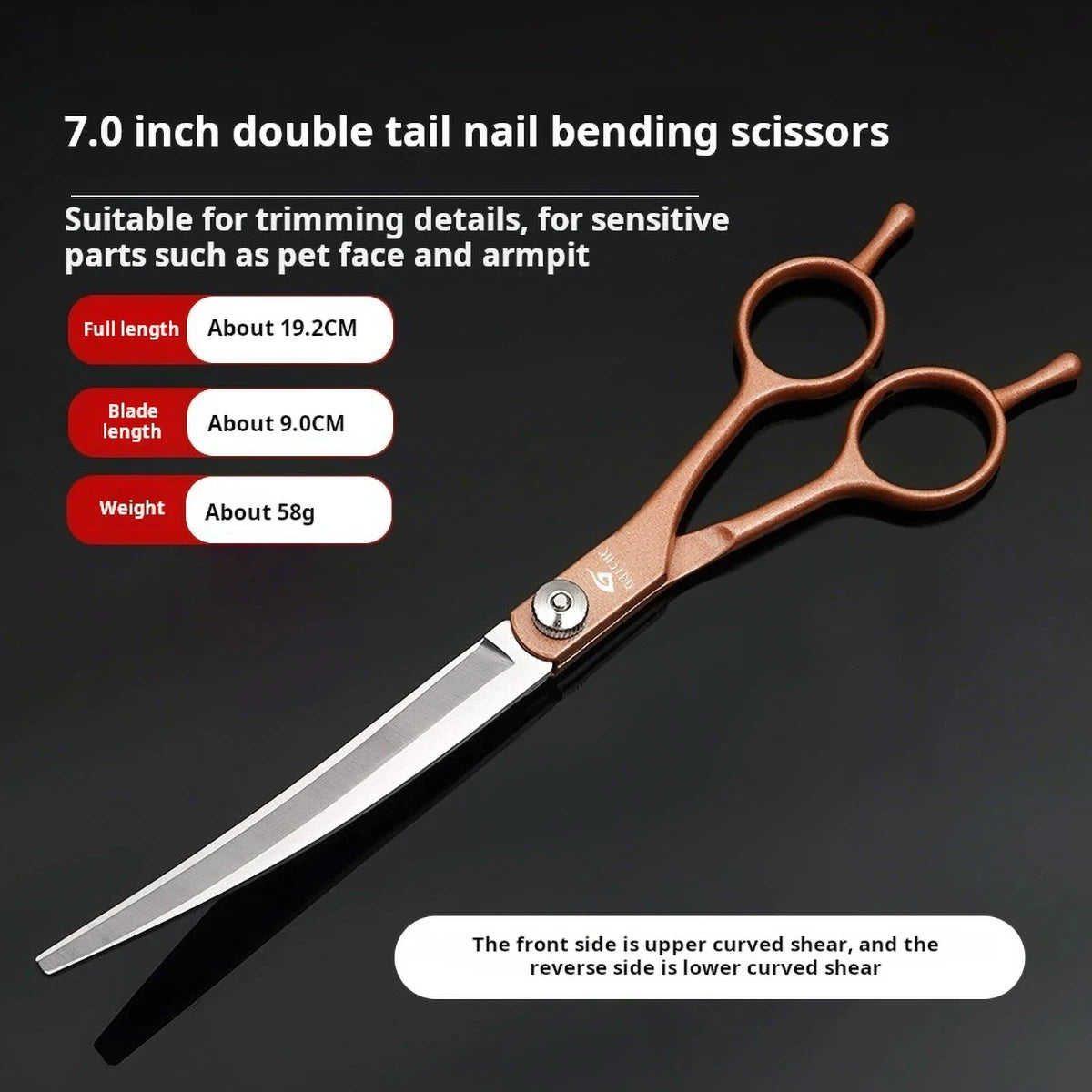 Dog Cat Grooming Tool Shears Professional Pet Cutting Thinning Scissors Set 6.0 Inch 7Inch Stainless Steel Barber Hair Cutting T