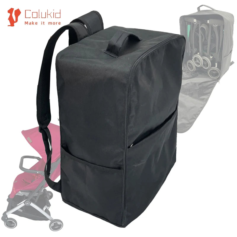 Baby Stroller Accessories Travel Bag Knapsack Buggy Storage Bag Compatible With Cybex Libelle, GB Pockit+ All-city All-Terraim