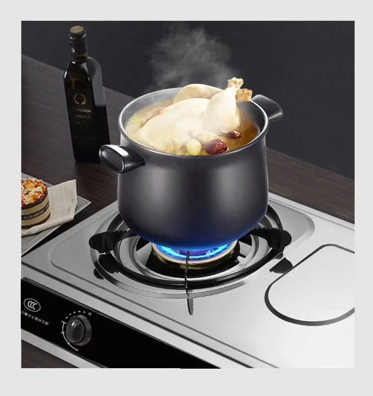 Double Burner Gas Stove Household Desktop LPG Natural Gas Energy Saving Old Style Stove abc