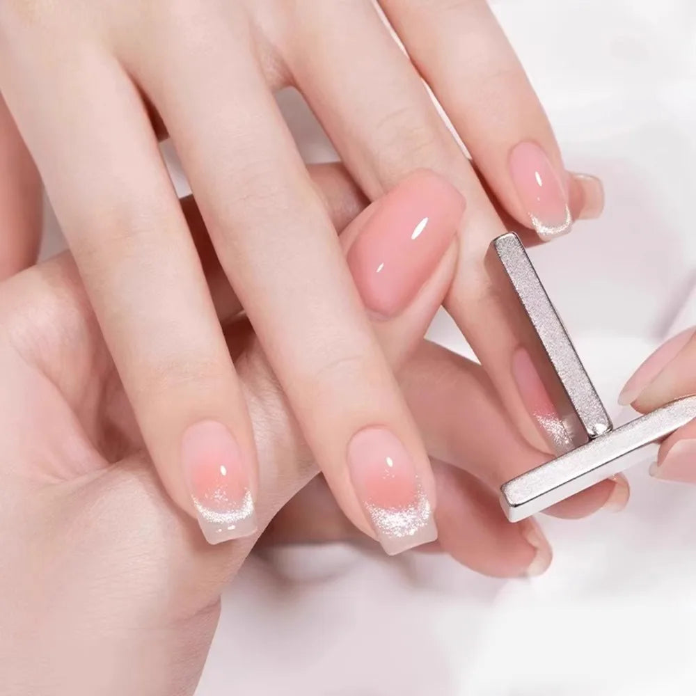 Salon Cat's Eye Gel Nail Polish 3D Dual Head Magnetic Stick for Painted Nails Art Design Nail Art Tools 60x10x3mm