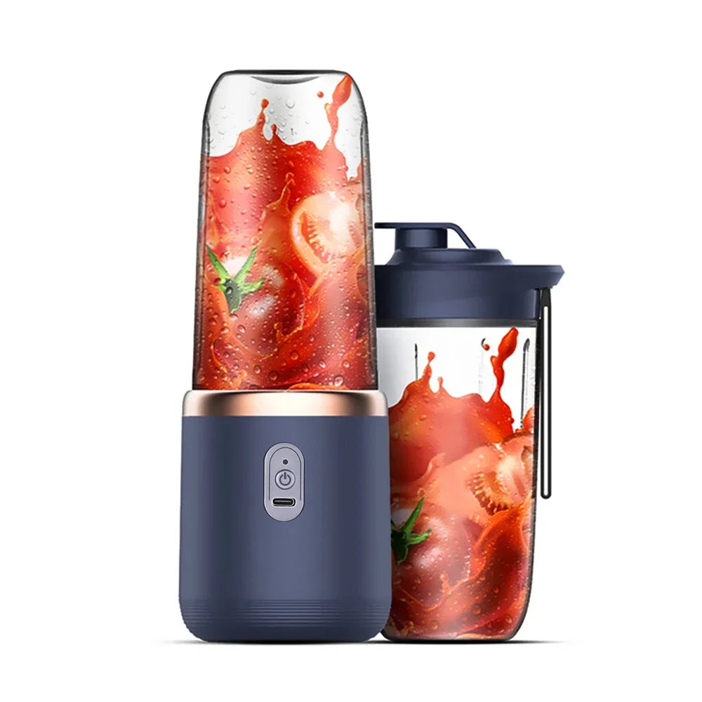 6 Color 400ml Portable USB Blender Electric Travel Juicer Cup For Smoothie Milkshake Kitchen Mini Mixer Tool