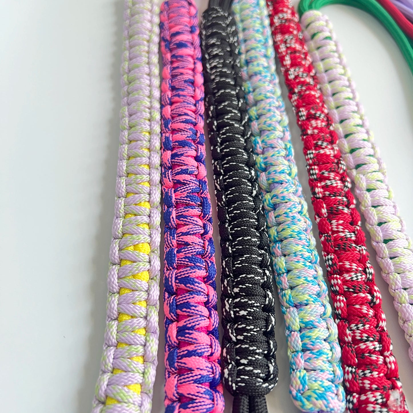 Hand Woven Fried Dough Twists Lanyard Fixed Card Color Contrast Diagonal Shoulder Lanyard Mobile Phone Lanyard Durable Lanyard