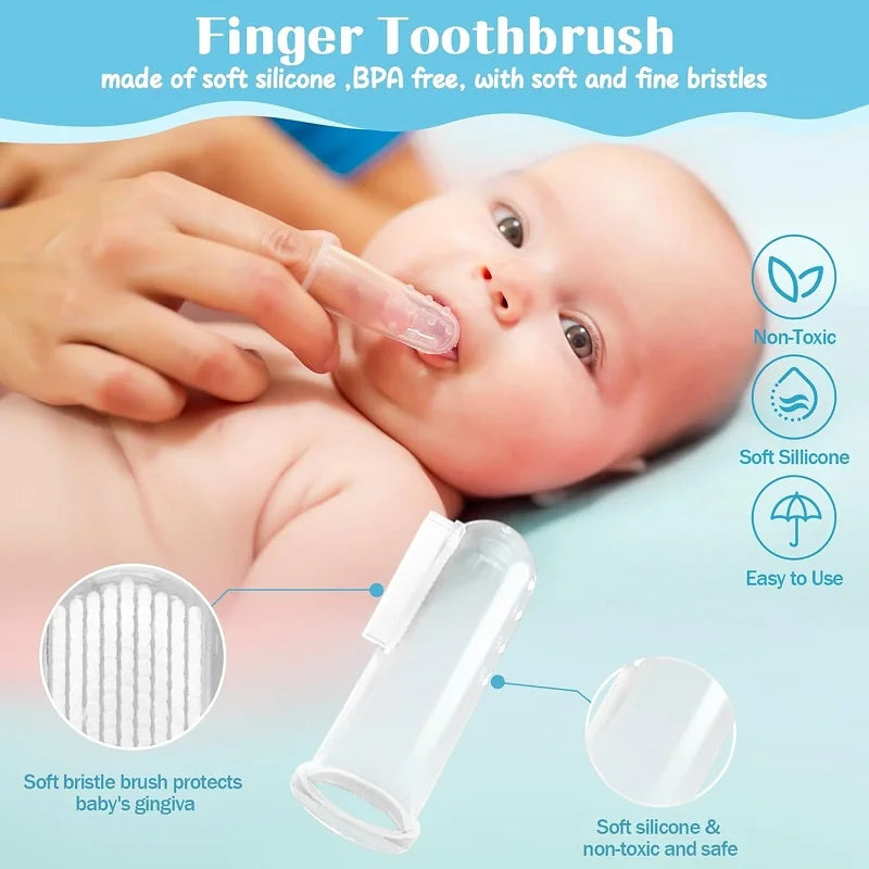 Baby Care Kit Newborn Nail Hair Healthcare Thermometer Grooming Brush Clipper Scissor Toiletries Newborn Nursery Health Care Set