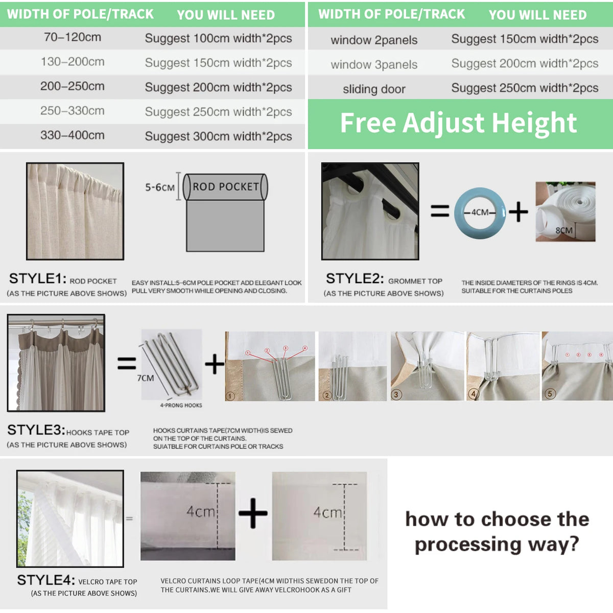 Factory Supply Natura Japanese Korean style Linen Curtain Living Room Bedroom Transparent Finished Gauze sheer drape valance