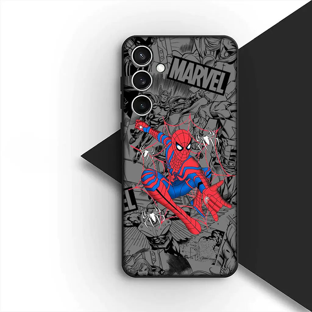 Cover Venom Spider Man Marvel Spiderman Phone Case for OPPO A18 A16 A80 A40 A17 A15 A38 A78 A79 A54 A57 A58 A60 4G 5G Casing