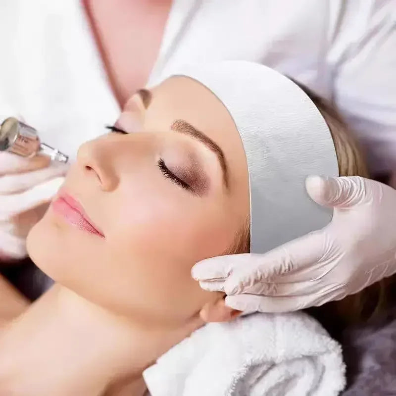 50pcs Disposable Headbands for Facials Spa Stretch Non-Woven Soft Skin Care Hair Bands Women Salons Face Washing Beauty Tools