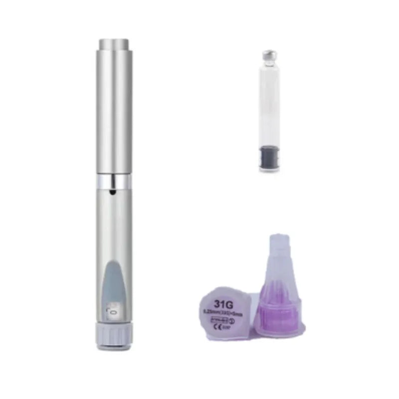 2026 Reusable  Metal Pen Adjustable Dose 3ml Aesthetic Durable Precise Lifting Filling Lacrimal Groove Pattern for Home Use