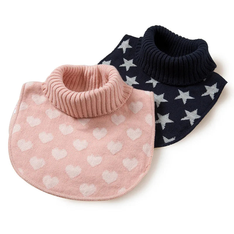 Winter Baby Scarf Baby Accessories Cotton Girl and Boy Knitted Scarf Collar for Kids SF010