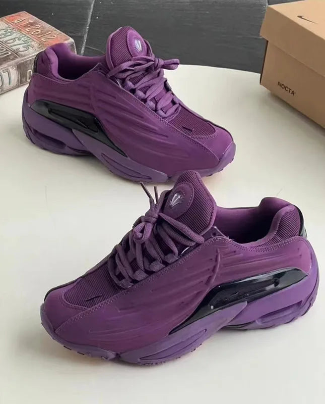 Men's Sport Shoes Anti-slip Basketball Shoes Low Help Glide Basketball Shoes Big Eyes Fashionable Running Shoes Duck Shoes