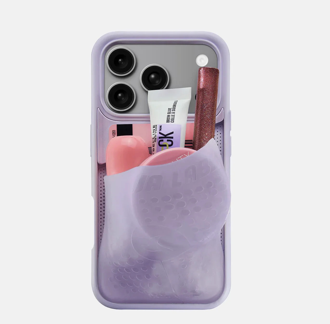 HOT Ninja Labs Solid Color Soft Large Capacity INS Pocket Case For iPhone 16 15 14 13 12 17 Pro Max Liquid Silicone Wallet Cover