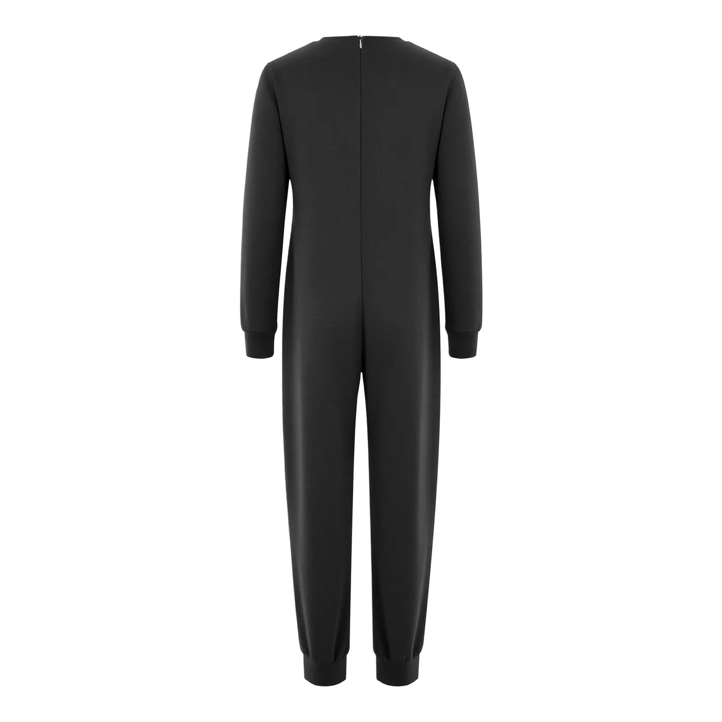 Children Special Needs Adaptive Clothing Solid Color Long Sleeve Zipper Back Jumpsuit Cotton Rompers Workout Sports Bodysuit