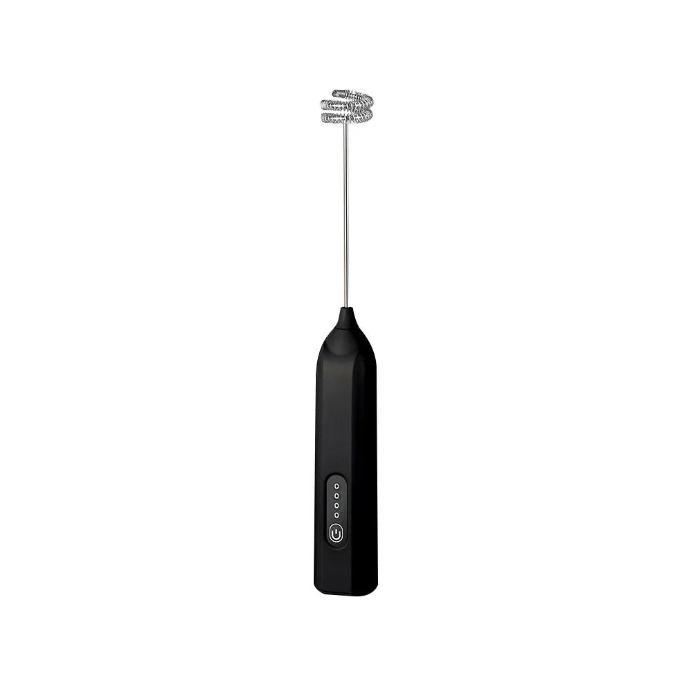 Electric Milk Frother Egg Beater Mini Portable Coffee Whisk Mixer USB Rechargeable Milk Foamer Maker Wireless Handheld Stirrer