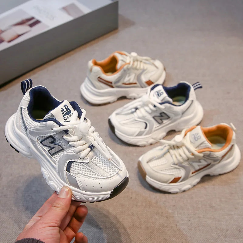 2026 Summer Children Boys Girls Non-Slip Lightweight Sports Casual Shoes Kids Toddler Unisex Breathable Lightweight Sneakers