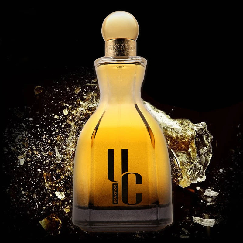 Brand High-end Light Perfume Arabian Neutral Luxury Floral Fruity Fragrance Lasting Fragrance Fresh Daily Charm Golden Perfume