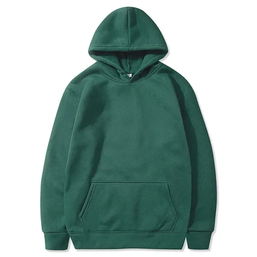 Men's Brand Monochrome, Red, Black, Gray, Pink, Casual Top, Men's and Women's Hip-hop Hoodies, Sportswear, Fashion, Autumn
