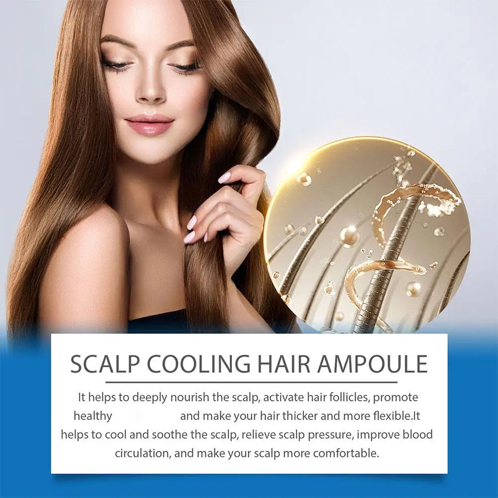 Bodywise Roll-on Ball Rosemary Hair Care Essence Anti-Frizz Refreshing Oil Control Strengthening  Hair Care Serum