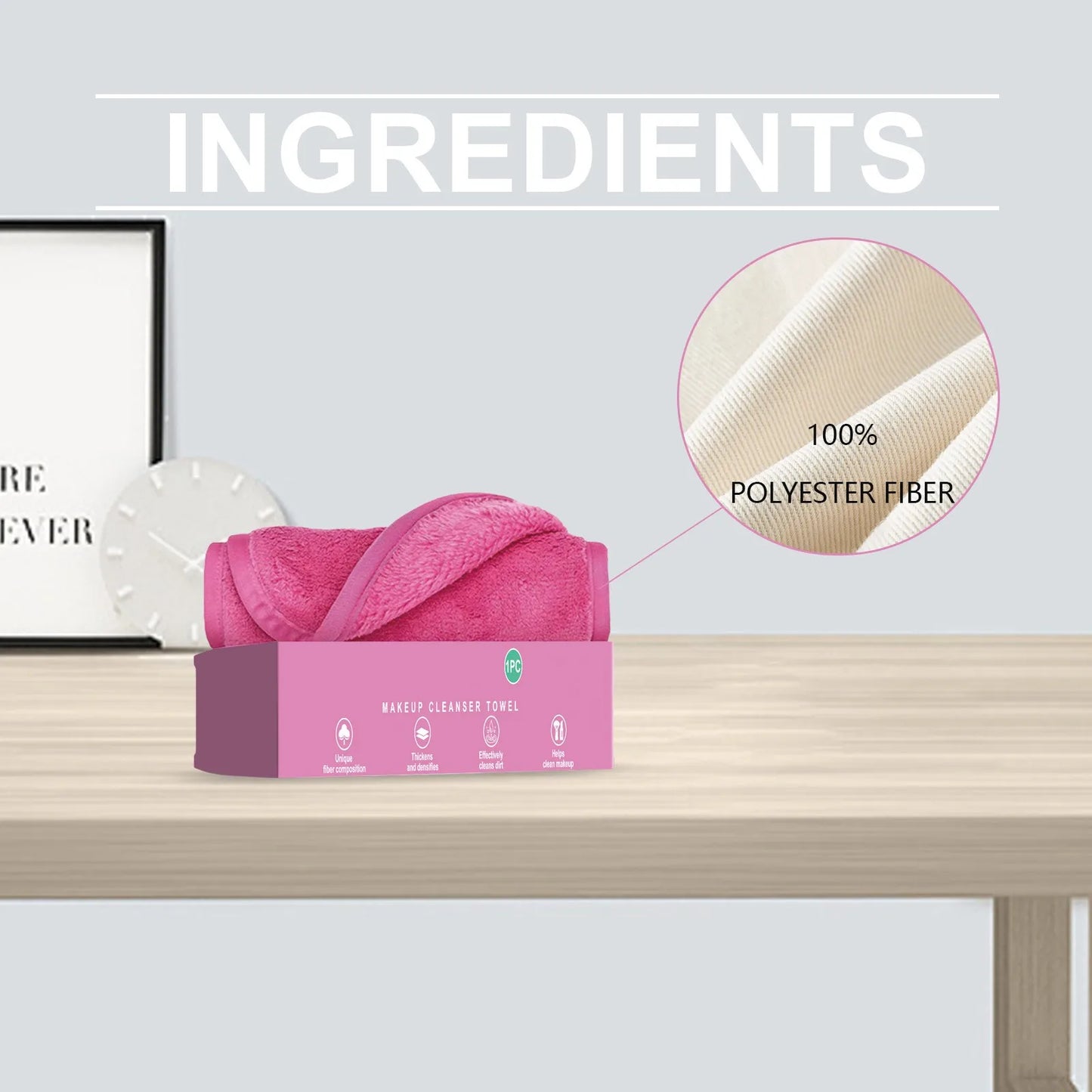 Makeup Remover Pads Reusable Cotton Pads Makeup Eraser Microfiber Facial Towel Face Cleaner Cleaning Wipes Skincare Beauty Tools