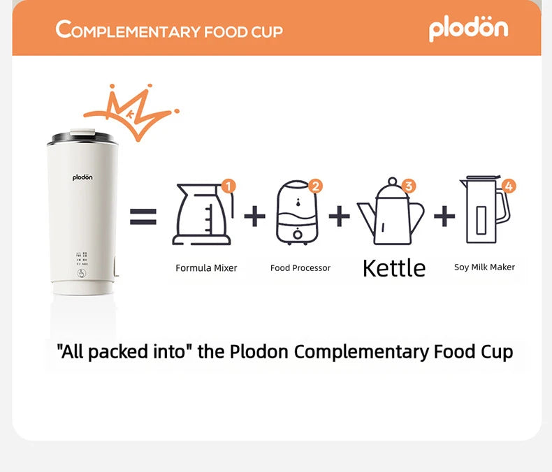 300ml Mini Soy Milk Maker Electric Juicer Blender Breakfast Machine Mixer Wall Breaking Machine Soybean Milk Maker Household