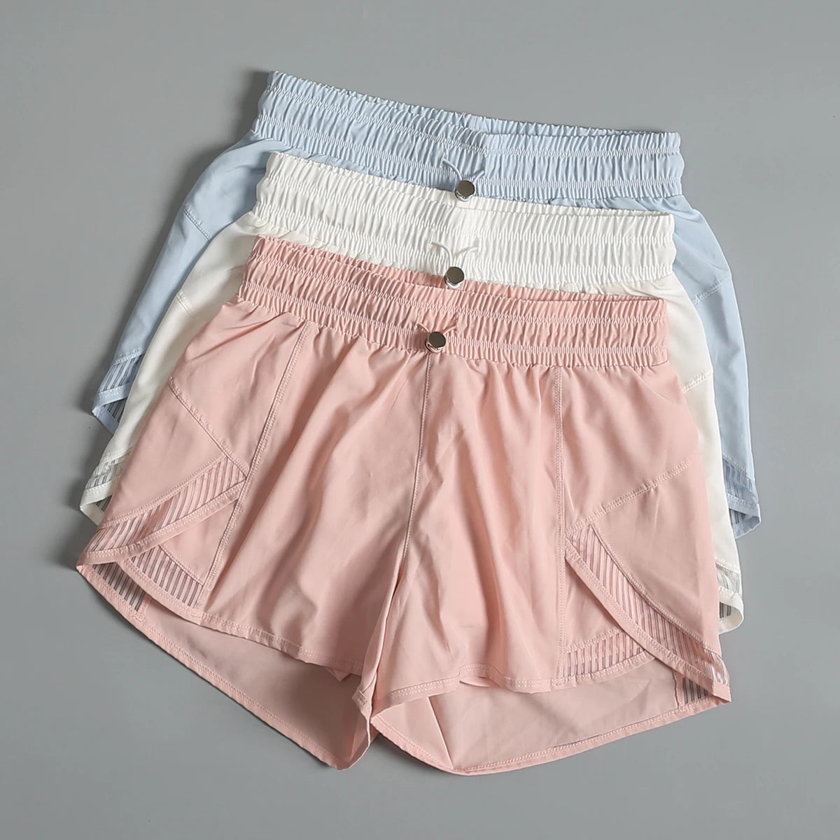 Sports shorts for women anti-exposure marathon running fitness training three-point pants 2025 new tennis yoga pants summer