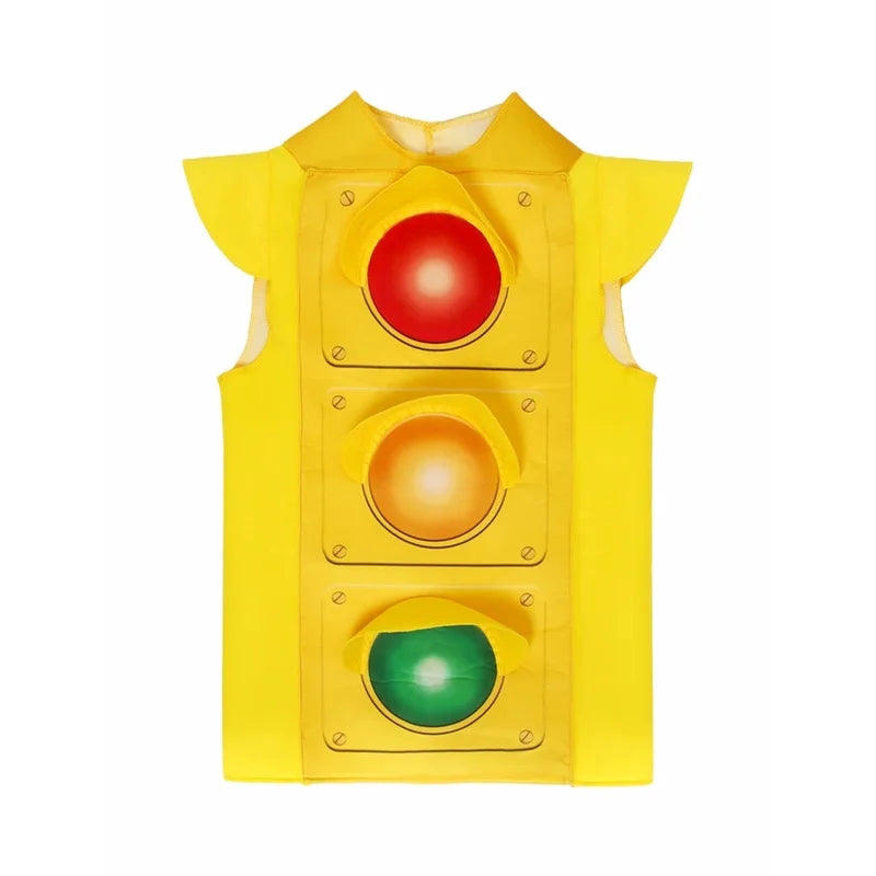 Halloween Traffic Light Cosplay Costume Prescool Theme Party Stage Show Outfit Carnival Festival Performance Dress Up New # 1 #