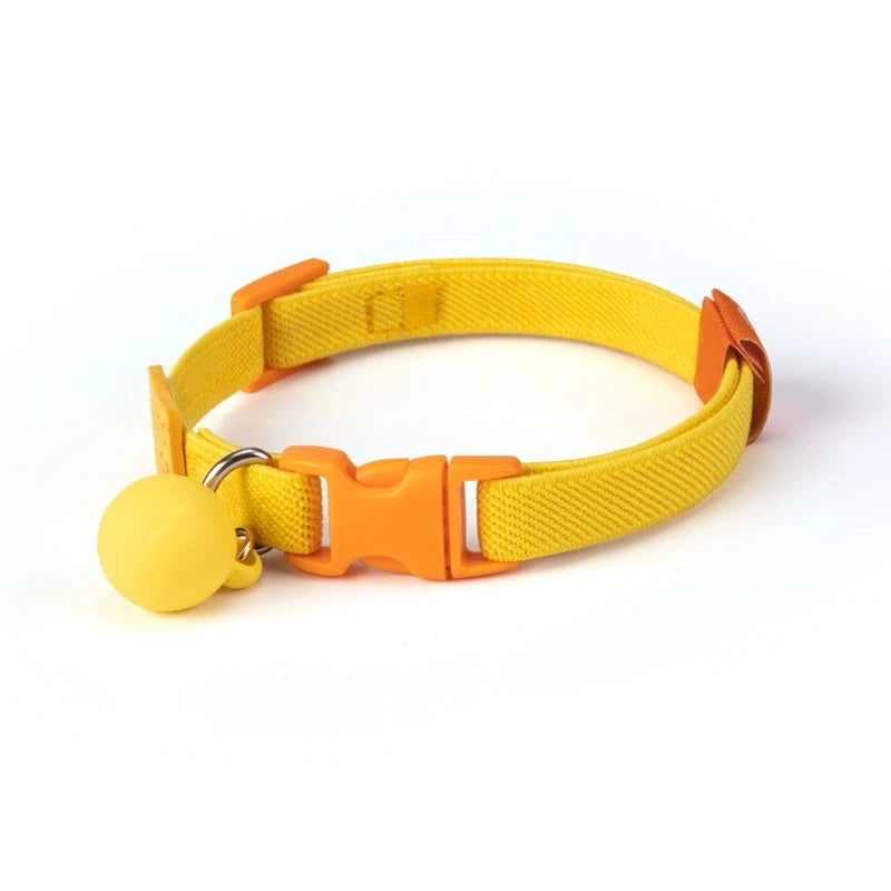 Pet Collar High Elastic Adjustable Puppy and Cat Collar Decorative Cat Necklace