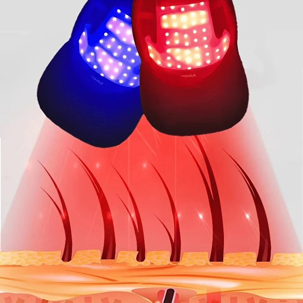 Home Use, Multi-bead Light Effect Cap, Daily Head Care Tool, Rechargeable, Portable Beauty Device
