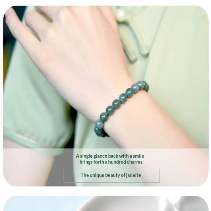 Men's Versatile Hand-held Jewelry Bracelet with Beads Ideal for All Settings