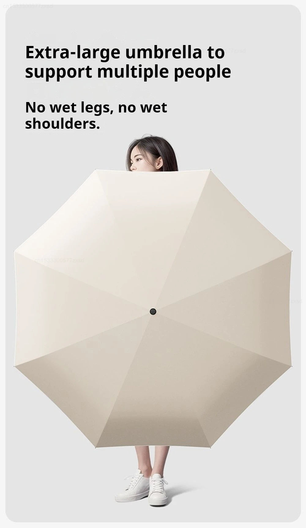 ZUODU Intelligent Electric Reverse Umbrella Fully Automatic Reinforcement Thickened Durable Rainproof Sunscreen Dual Use