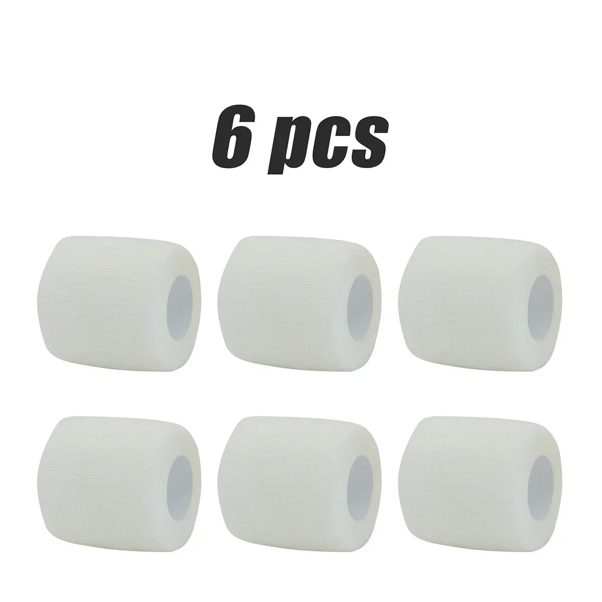 6/12/24pcs Self Adhesive Bandage Wrap, Cohesive Bandage Wrap for Sport & Athletic, Breathable Vet Wrap for Wounds