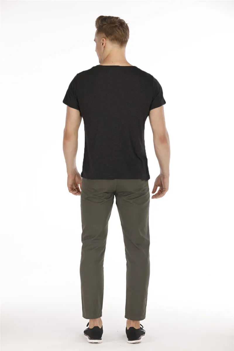 Kangaroo Pocket T-Shirt Nylon Cotton Father Mother Short Sleeves Tops Baby Summer Pregnancy Safety Carrier Feeding Clothing