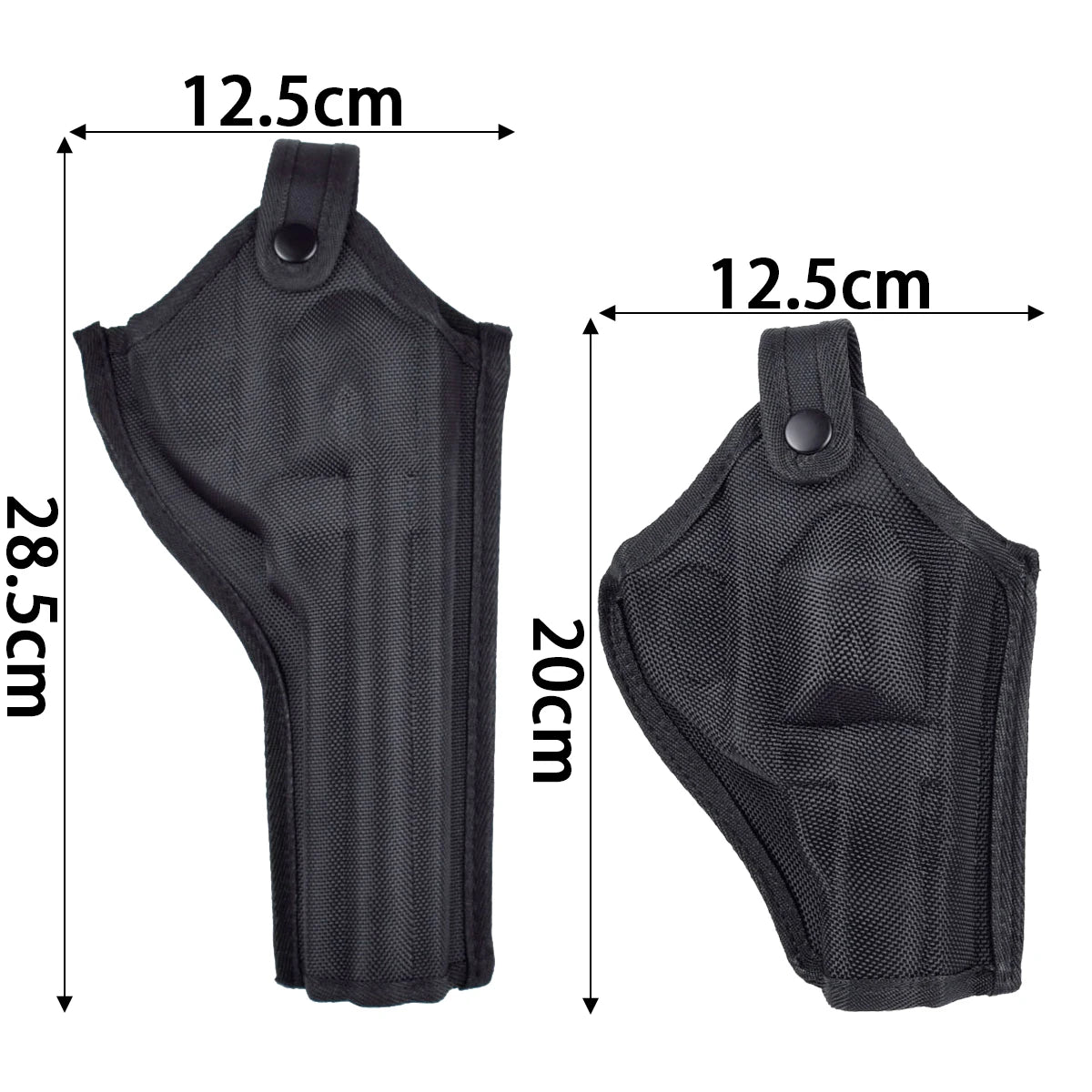Holster Outside Waistband Revolver Holsters Oxford Universal Duty Case Revolver Sleeve Belt Holster Wrist Belt Fasten to The Leg