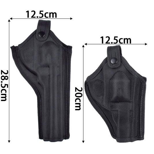 Holster Outside Waistband Revolver Holsters Oxford Universal Duty Case Revolver Sleeve Belt Holster Wrist Belt Fasten to The Leg