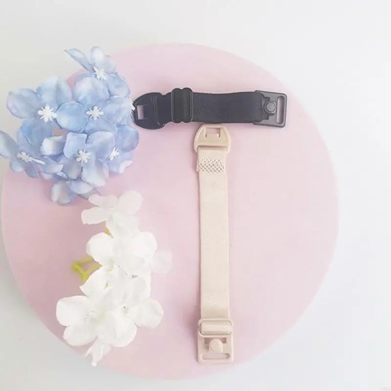 2PCS Breastfeeding Bra Accessory Adjustment Buckle Extender Hook for Nursing Bra Pumping Bra Extending Shoulder Straps 69HE