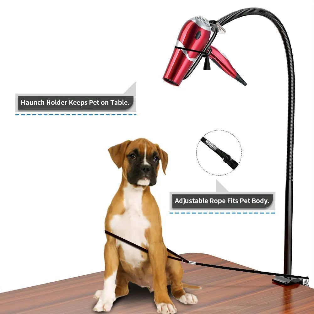 Adjustable Bracket  Water Blowing Machine Pet Hair Dryer Stand Dog Cat Grooming Support Arm Holder Tools Products