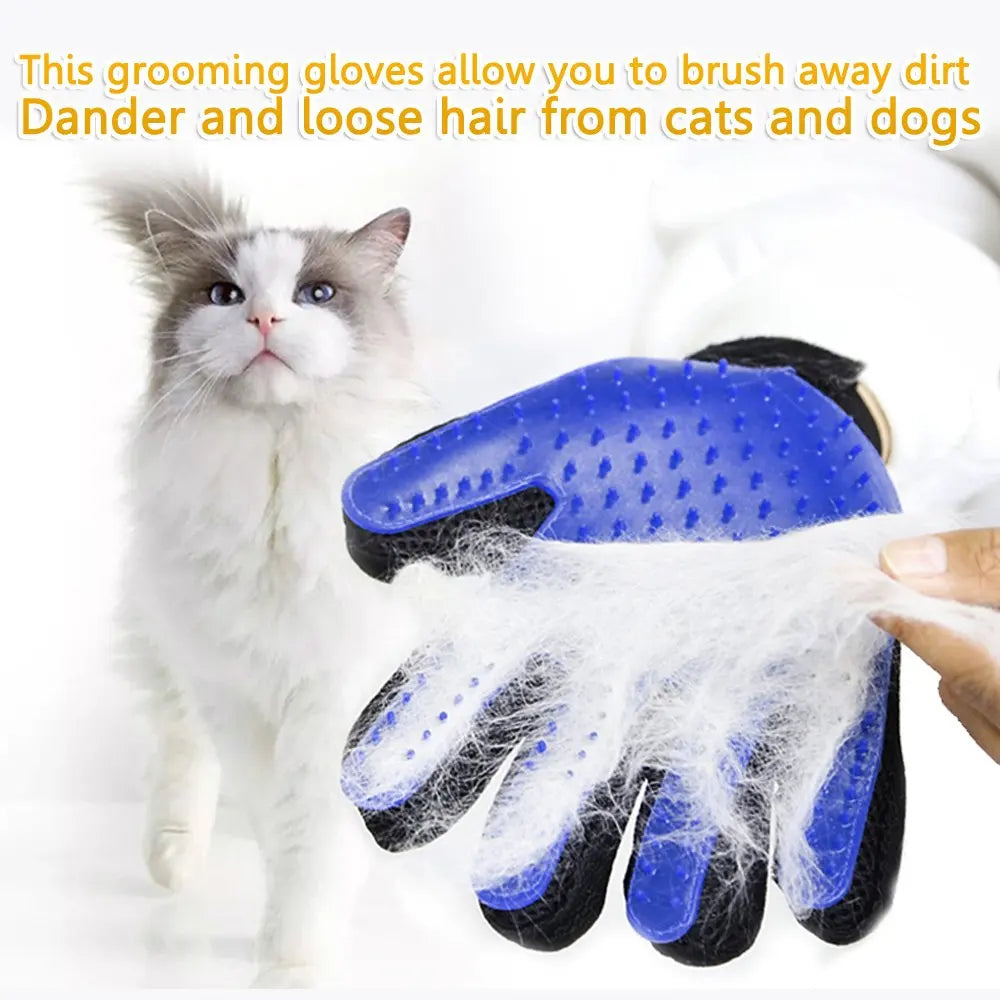 Pet Glove Cat Grooming Hair Deshedding Brush s Dog Comb for Dog Cats Bath Remover Clean Massage For Animal