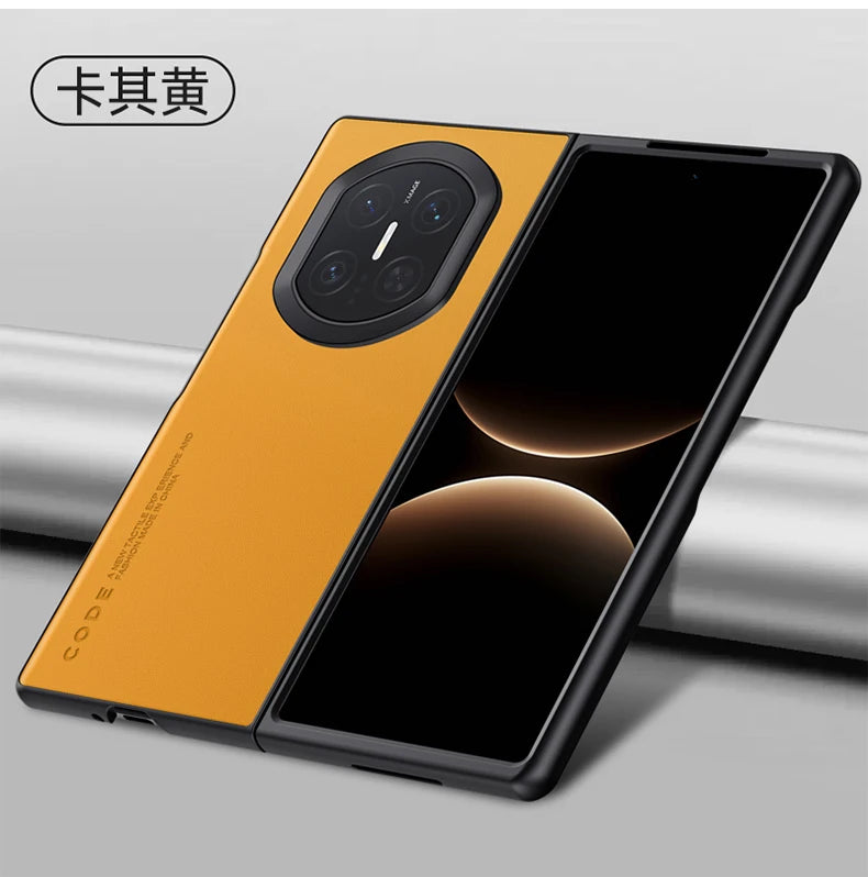 Case For Huawei Mate X7 Luxurious PU Leather Camera Protection Anti-fall Cover For Huawei Mate X7 Shockproof Bumper Funda