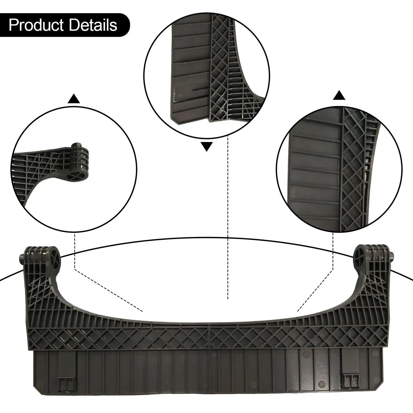 Self Cleaning Cat Litter Box Rake Bracket Sturdy Maintenance Auto Kitten Litter Box Parts Component Rake Holder Mount Bracket