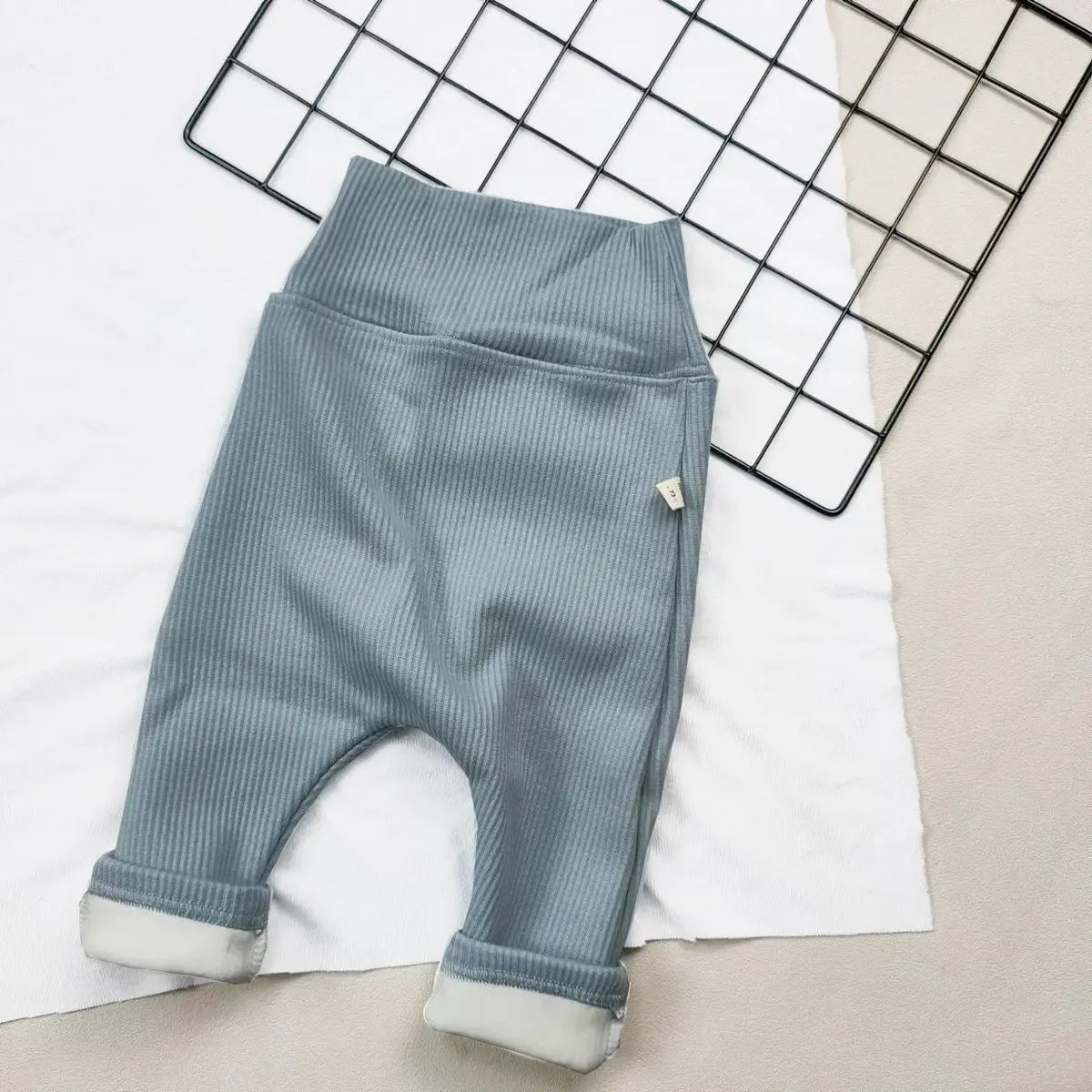 0-3Y Baby Winter Underpants Korean Edition Baby Autumn Winter Clothing Girl High Waist Plush Boys' Warm Underpants