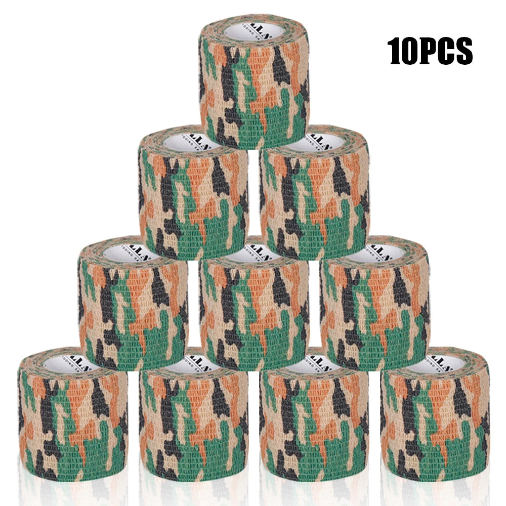 16/10/3PCS Tattoo Grip Bandage Colorful Self Adhesive Wrap 5cm X 4.5m Non Slip Handle Tape Tattoo Machine Grip Cover Supplies