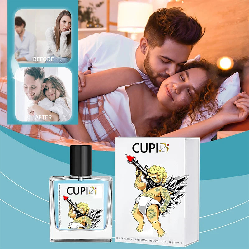 Cupid Perfume Original Cologne Perfume Natural Contain Pheromone Lasting Fragrance Floral Plant Fragrance Fresh Charm Perfume