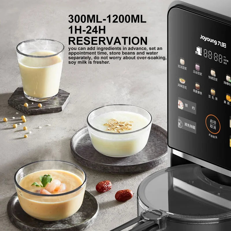 Joyoung K7 Electric Blender Auto Clean Soymilk Maker Multifunction Food Processor Mixer 1200ML Soybean Milk Machine