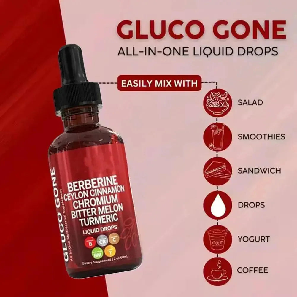 60ml Berberine Cinnamon Drops For Health Immune Support, Gut Health,Metabolism, Antioxidant- Ceylon Cinnamon Flavor