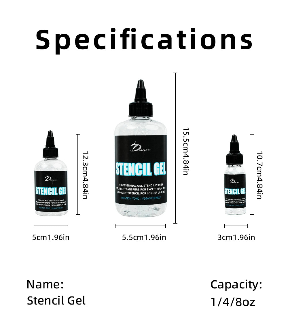 250/120/30ML Tattoo Transfer Gel Thermal Copier Professional Tattoo Stencil Magic Stuff Solution Cream Tattoo Supply