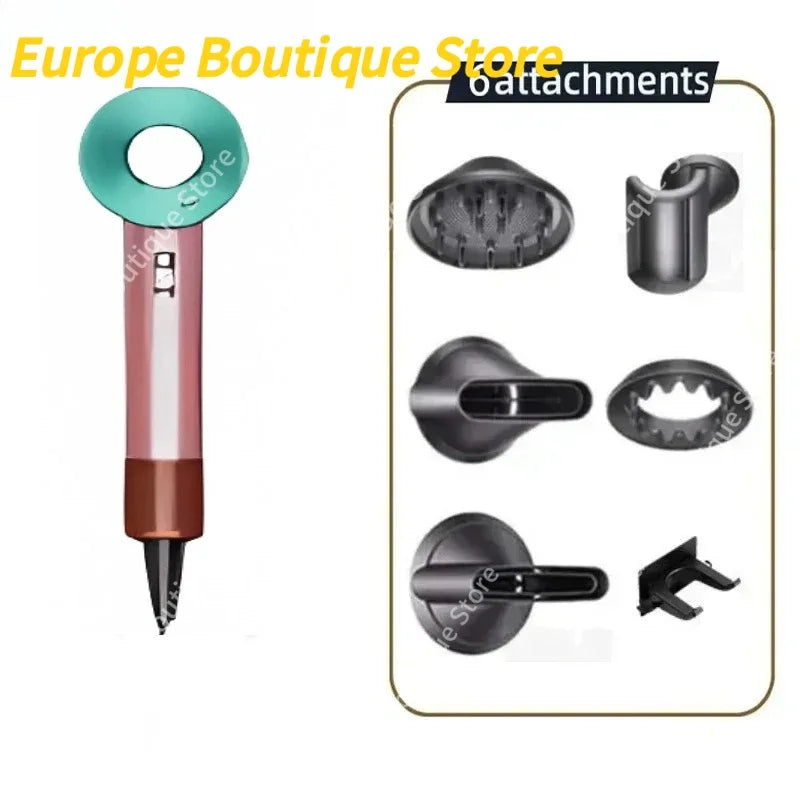 New Super Hair Dryer 220V Leafless Hair Dryer Personal Hair Care Styling Negative Ion Tool Schedule Negative Ion Electric Dryer