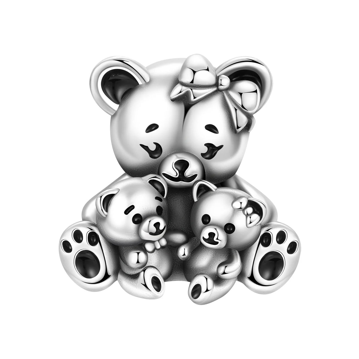 925 Sterling Silver Cute Pet Animal Lion King Pendant DIY Jewelry Beads for Women Bangle Bracelet Necklace Birthday Party Gifts