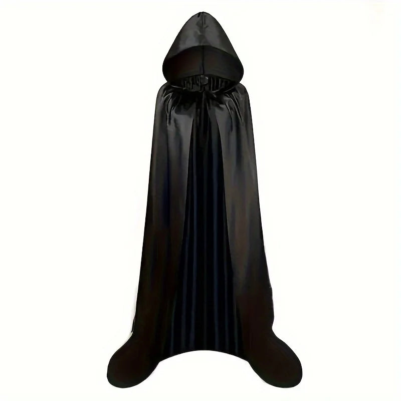 1PC Halloween Party Adult Grim Reaper Black Cloak Festival costumes Halloween Vampire Wizard Cosplay Costume Props
