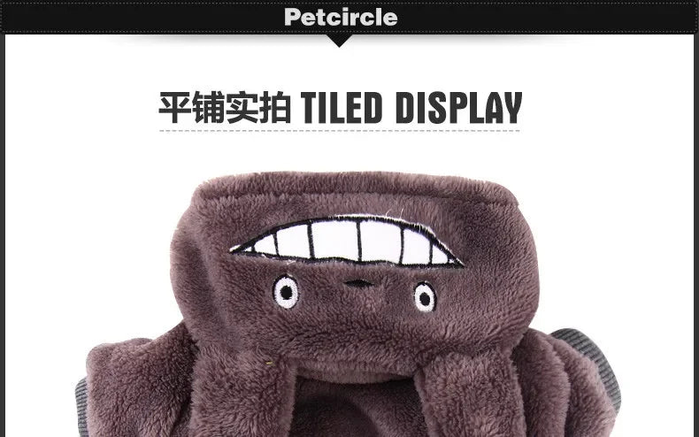 Free shiping warm xxs dog clothes winter pajama small dog costume cotton pet Hoodie Coat lovely cat jacket winter PT014