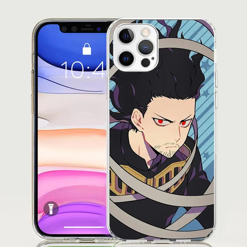 My Hero MHA Aizawa Shouta Phone Case For iPhone 17 Air 16 15 Plus 11 14 Pro Max 13 Mini 12 7 8 + SE Pattern Art Customized Cover