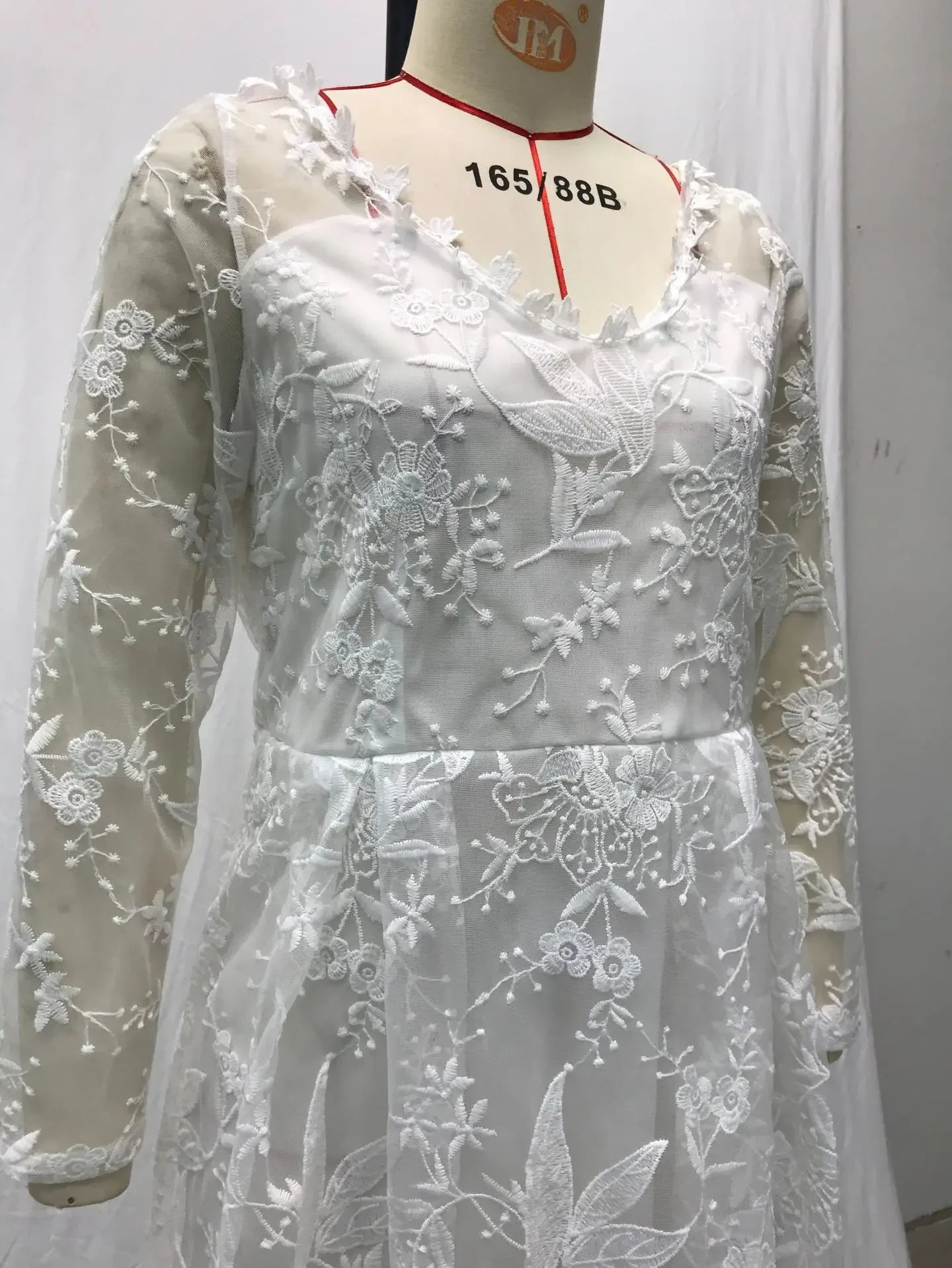 2025 New White Lace Long Sleeve One Shoulder Women's Dress Wedding Dress Evening Gown Elegant Classy Female Fashionable