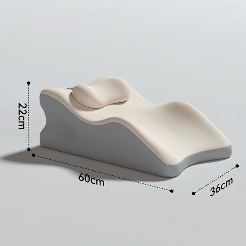 Multifunctional Bed Lounger Pillow for Sleeping, Reading and Phone Use – Ergonomic Support Cushion for Backrest and Neck Comfort
